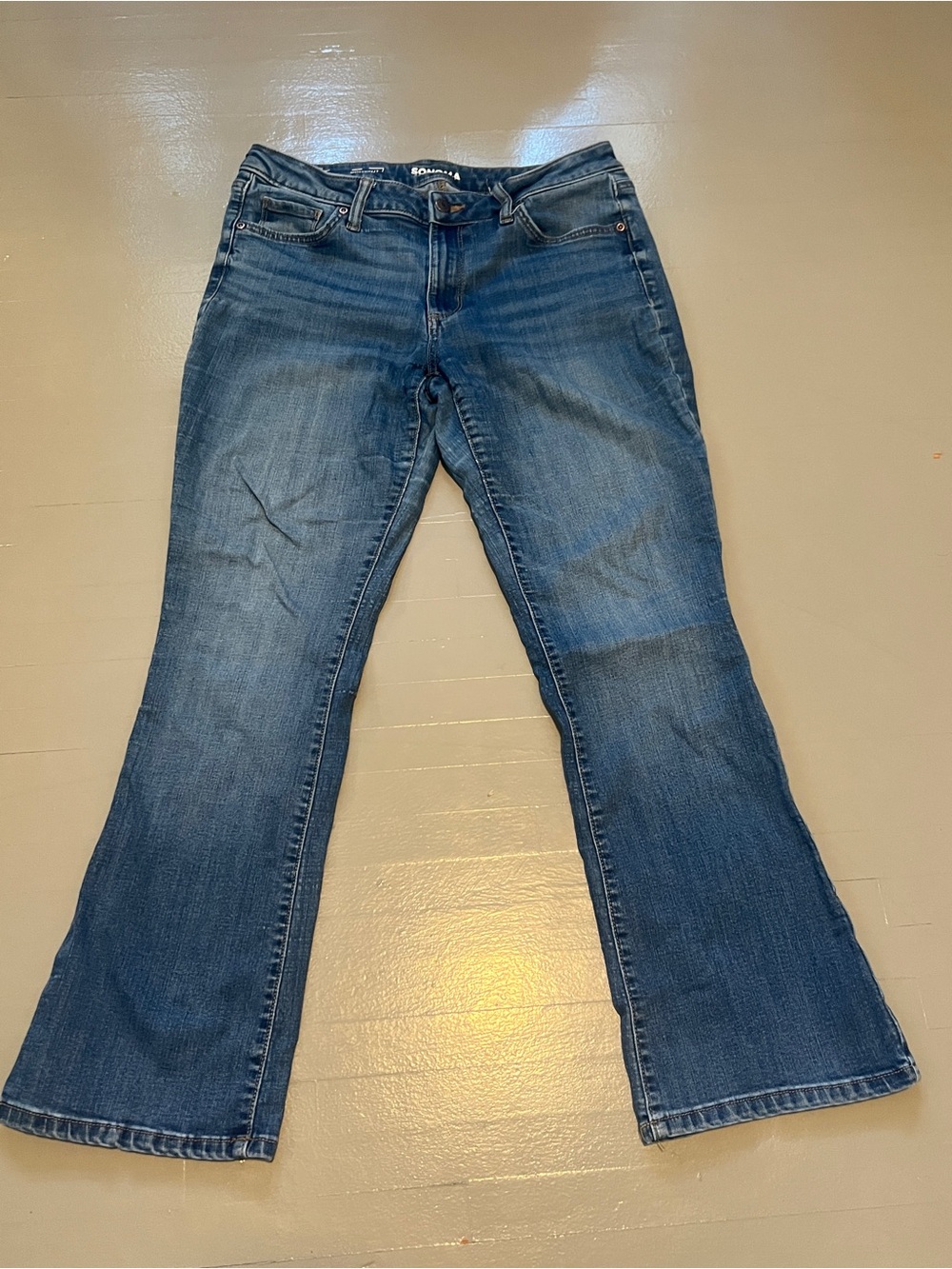 Sonoma Women's Dark Blue Bootcut Jeans